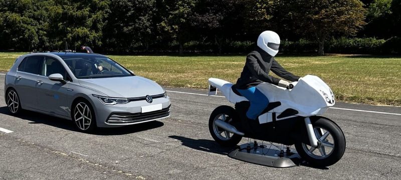 Motorsyklisters sikkerhet blir en del EURO NCAPs system for test av førerstøttesystemer